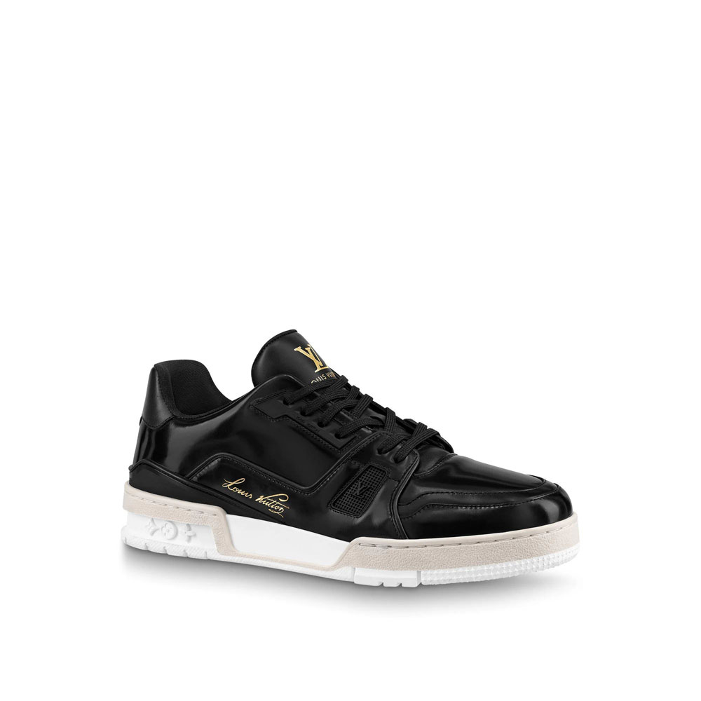 Louis Vuitton Trainer Sneaker in Black 1A8IJW: Image 1