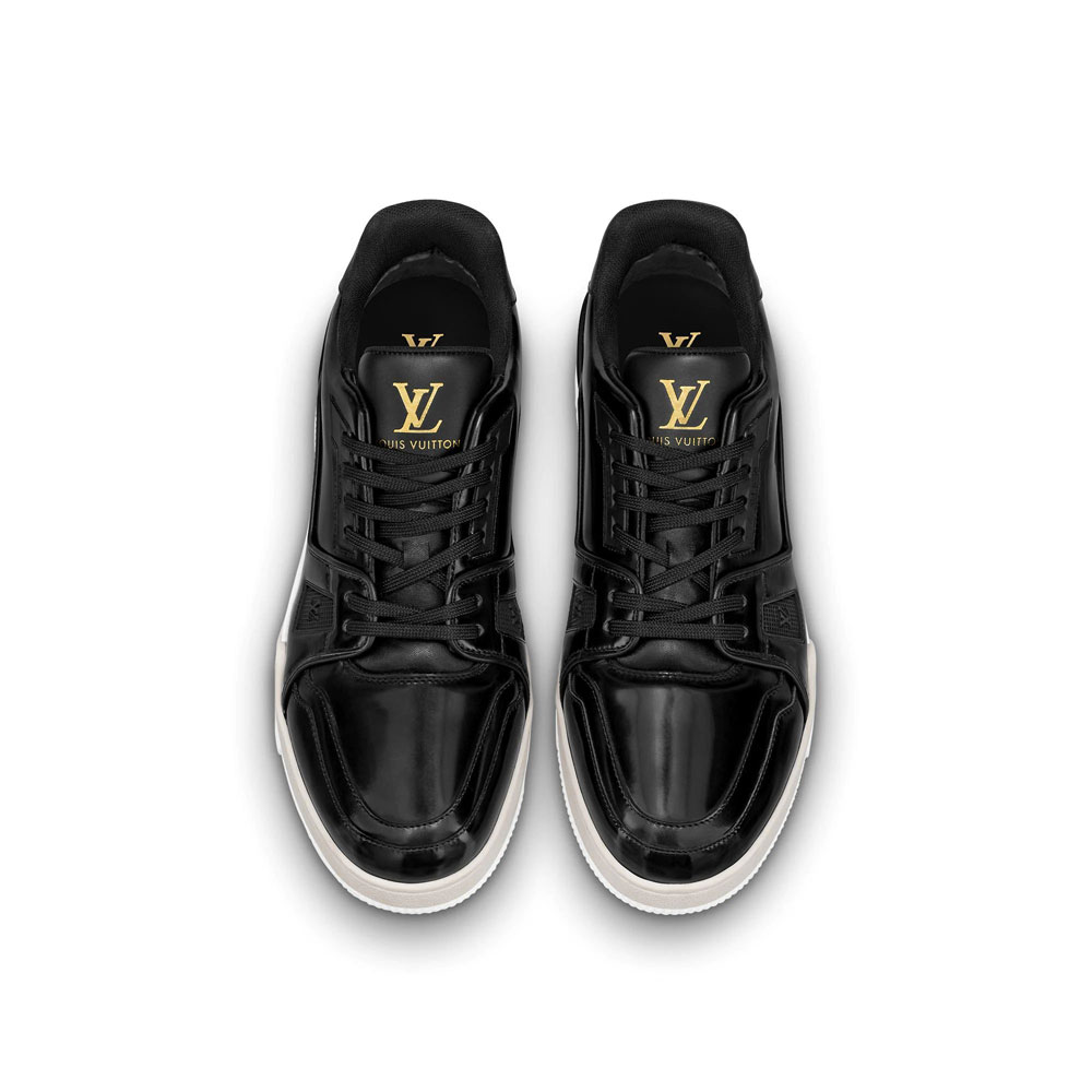 Louis Vuitton Trainer Sneaker in Black 1A8IJW: Image 2