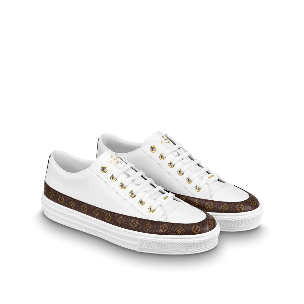 Louis Vuitton Stellar Sneaker in White 1A8NE3: Image 3