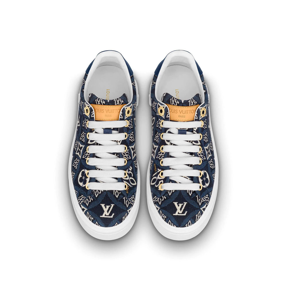 Louis Vuitton Since 1854 Time Out Sneaker in Blue 1A8O09: Image 2
