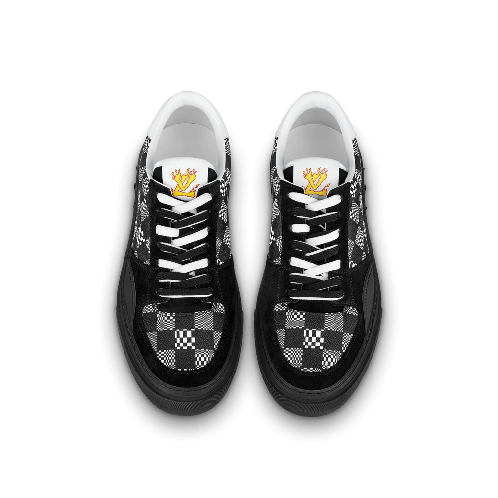 Louis Vuitton OLLIE Sneaker in Black 1A8Q1F: Image 2