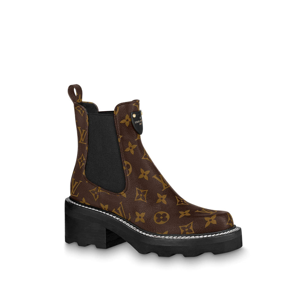 Louis Vuitton Beaubourg Ankle Boot in Brown 1A8QCK: Image 1