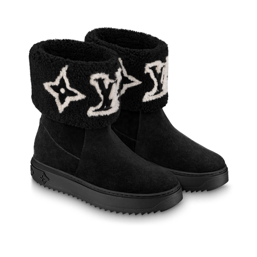 Louis Vuitton Snowdrop Flat Ankle Boot 1AACHQ: Image 2