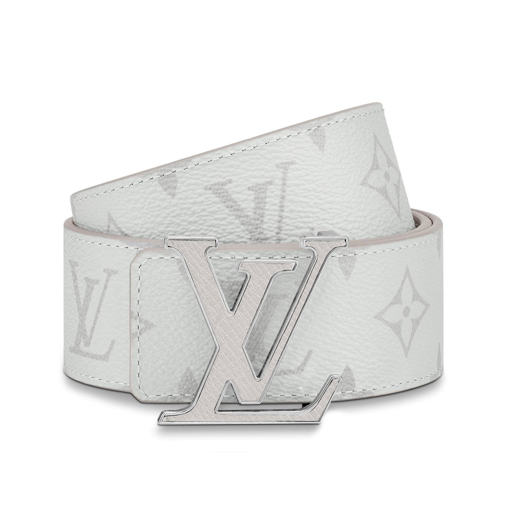 LV Initiales 40MM Reversible Belt Taiga Leather M0158S: Image 3