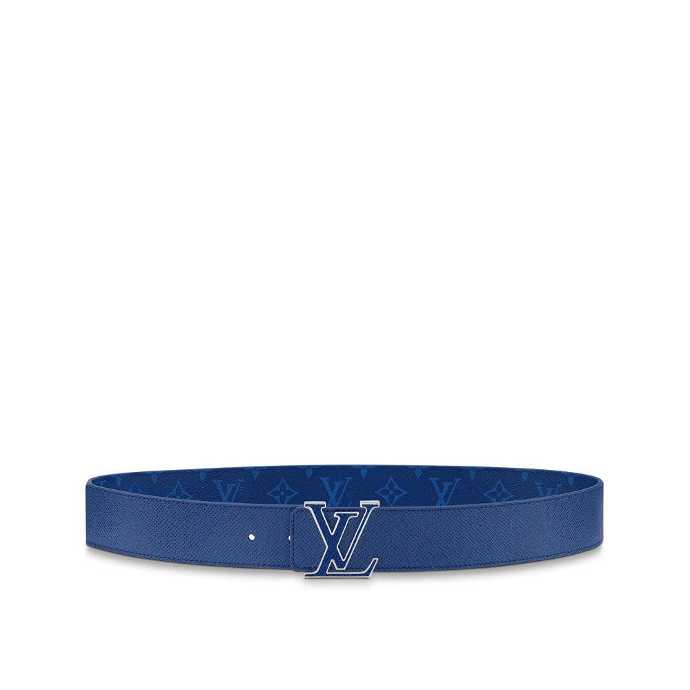 LV Initiales 40MM Reversible Belt Taiga Leather M0159S: Image 2