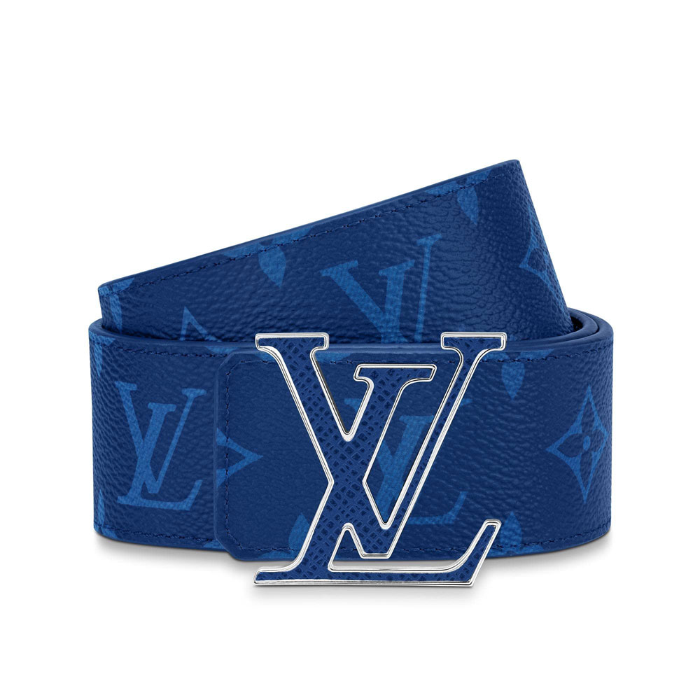 LV Initiales 40MM Reversible Belt Taiga Leather M0159S: Image 3