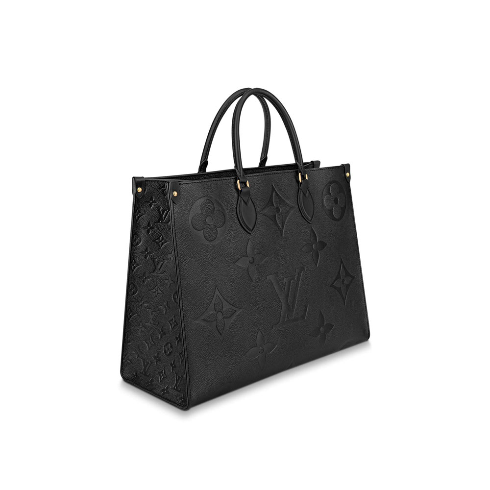 Louis Vuitton OnTheGo GM Monogram Empreinte Leather in Black M44925: Image 2