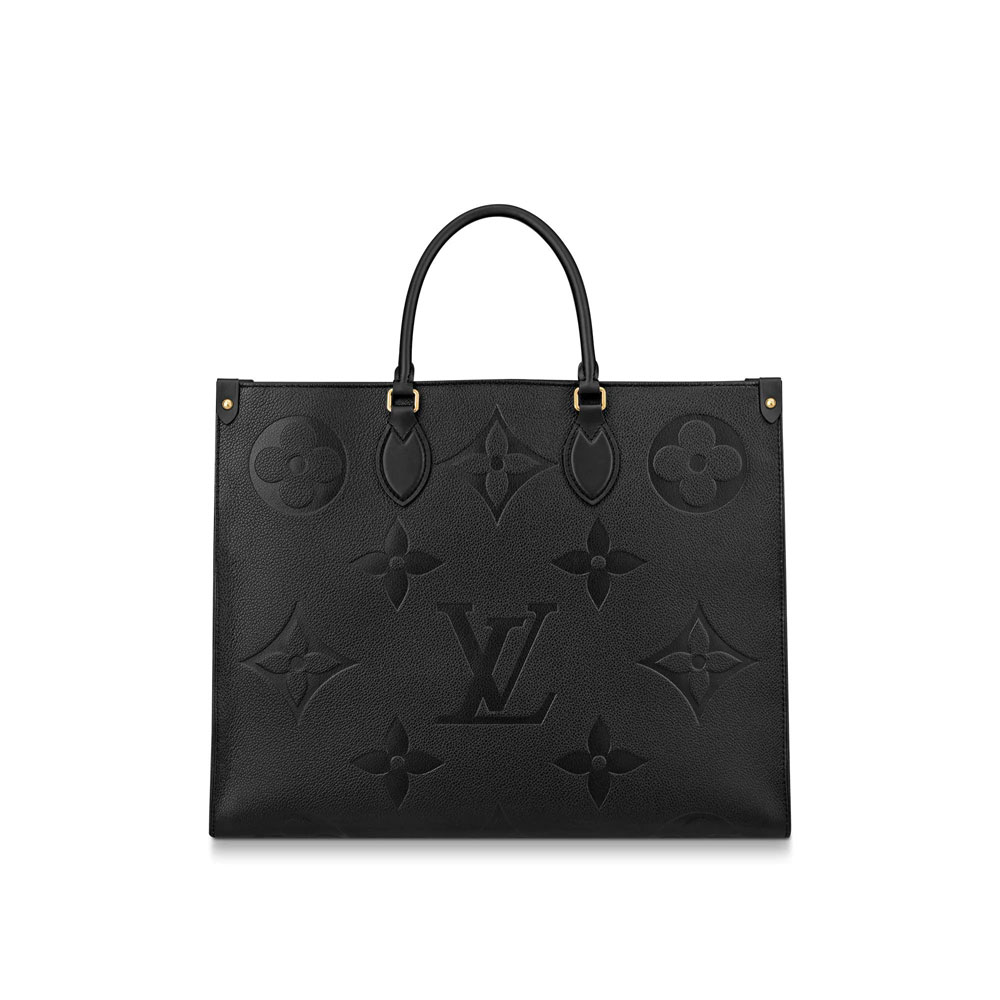 Louis Vuitton OnTheGo GM Monogram Empreinte Leather in Black M44925: Image 4