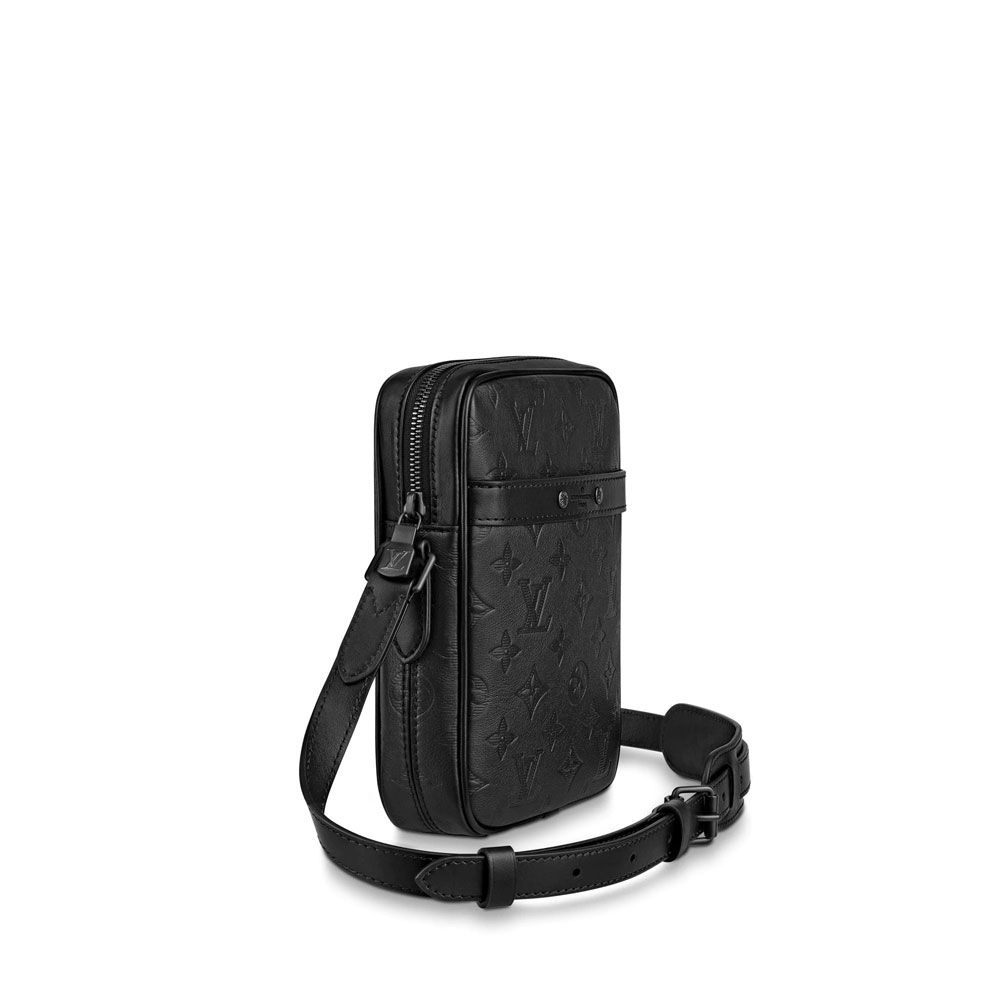 Louis Vuitton Danube Slim G65 in Black M44972: Image 2
