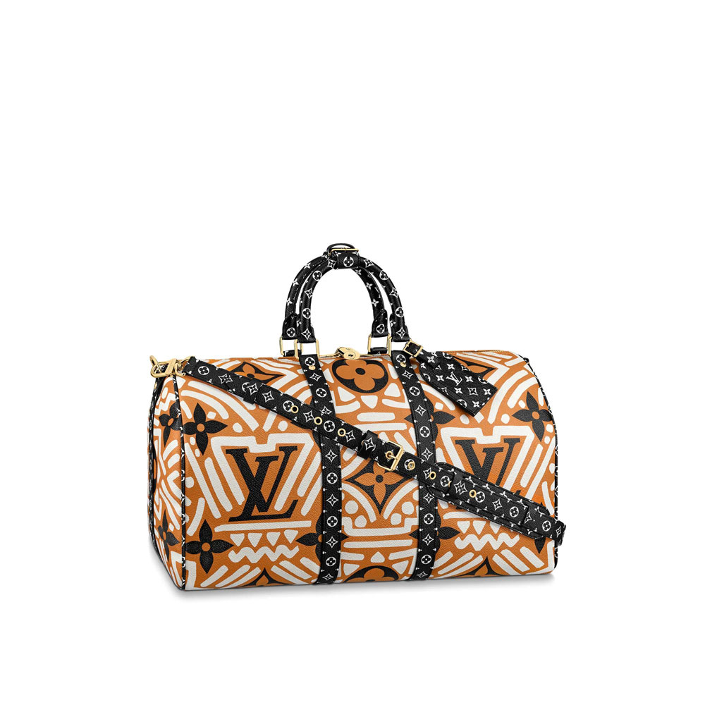 LV Crafty Keepall Bandouliere 45 Autres Toiles Monogram M45473: Image 1