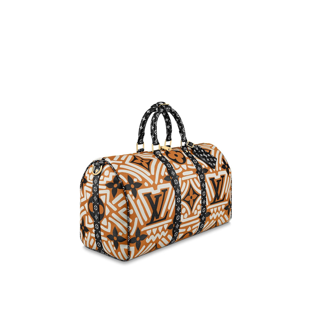 LV Crafty Keepall Bandouliere 45 Autres Toiles Monogram M45473: Image 2
