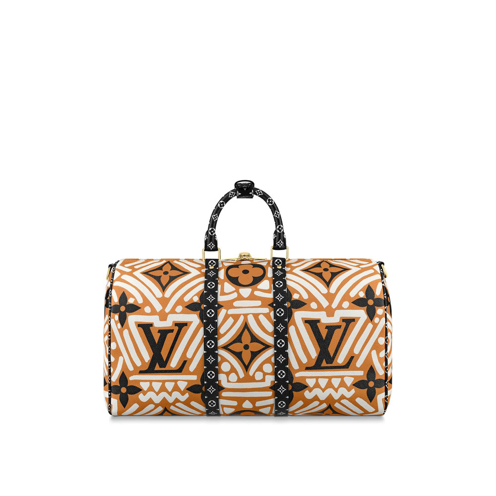 LV Crafty Keepall Bandouliere 45 Autres Toiles Monogram M45473: Image 4