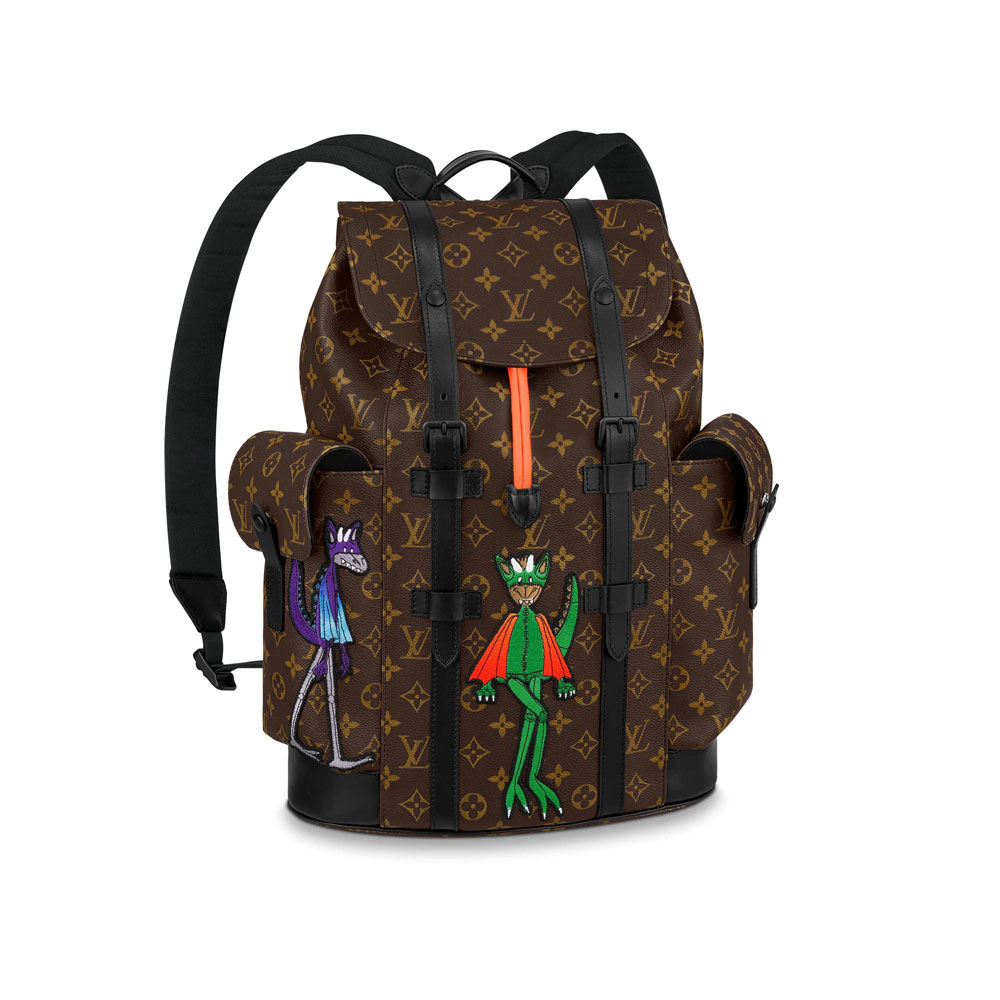 Louis Vuitton Christopher Backpack Monogram Other in Brown M45617: Image 1