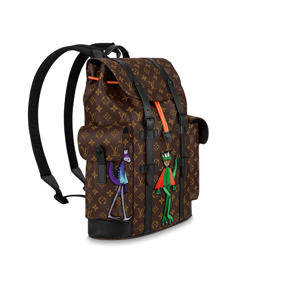 Louis Vuitton Christopher Backpack Monogram Other in Brown M45617: Image 3
