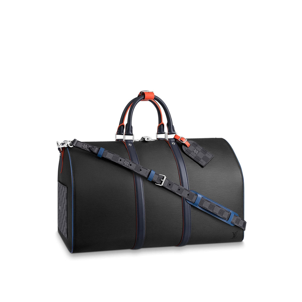 Louis Vuitton Keepall Bandouliere 50 Epi Leather M51462: Image 1