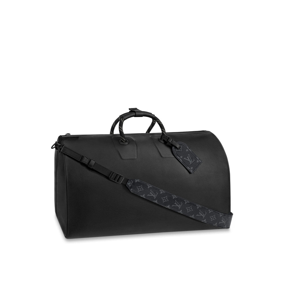 Louis Vuitton Keepall Bandouliere 50 Dark Infinity Leather M52183: Image 1
