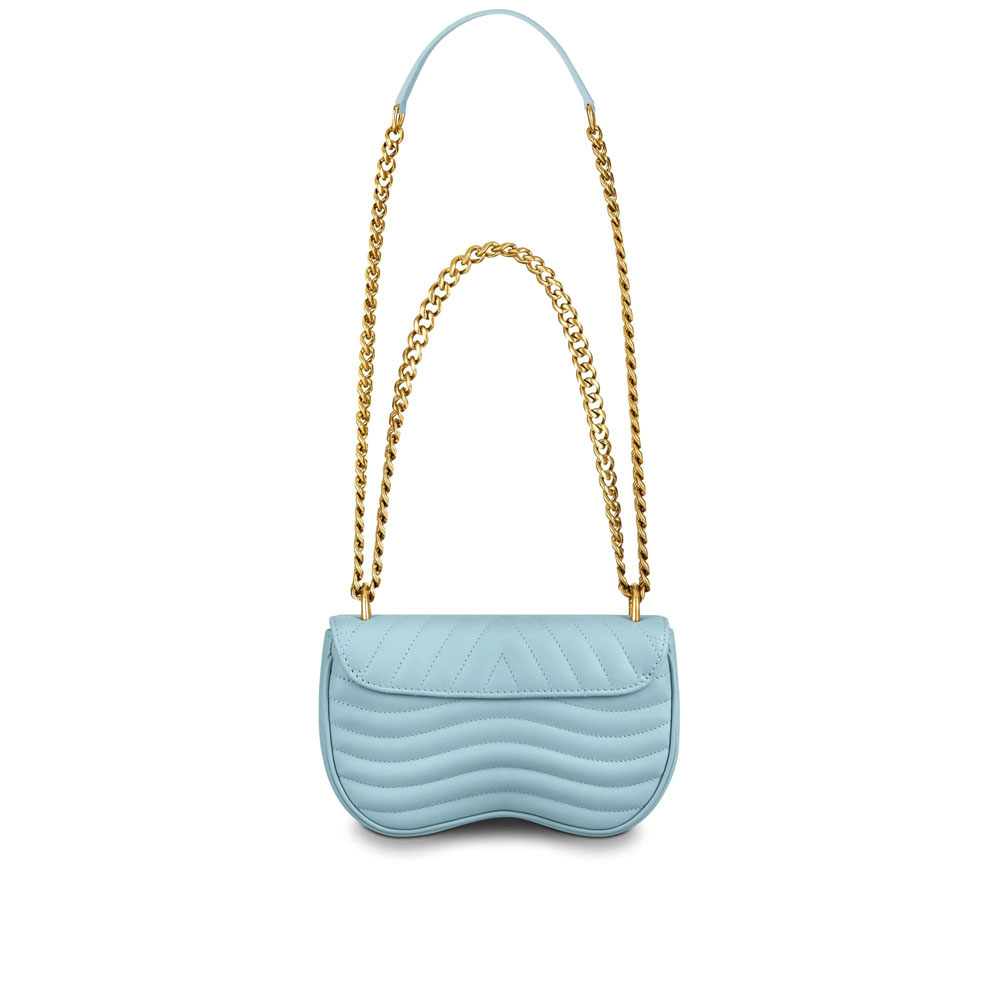 Louis Vuitton New Wave Chain Bag PM H24 in Blue M55443: Image 4