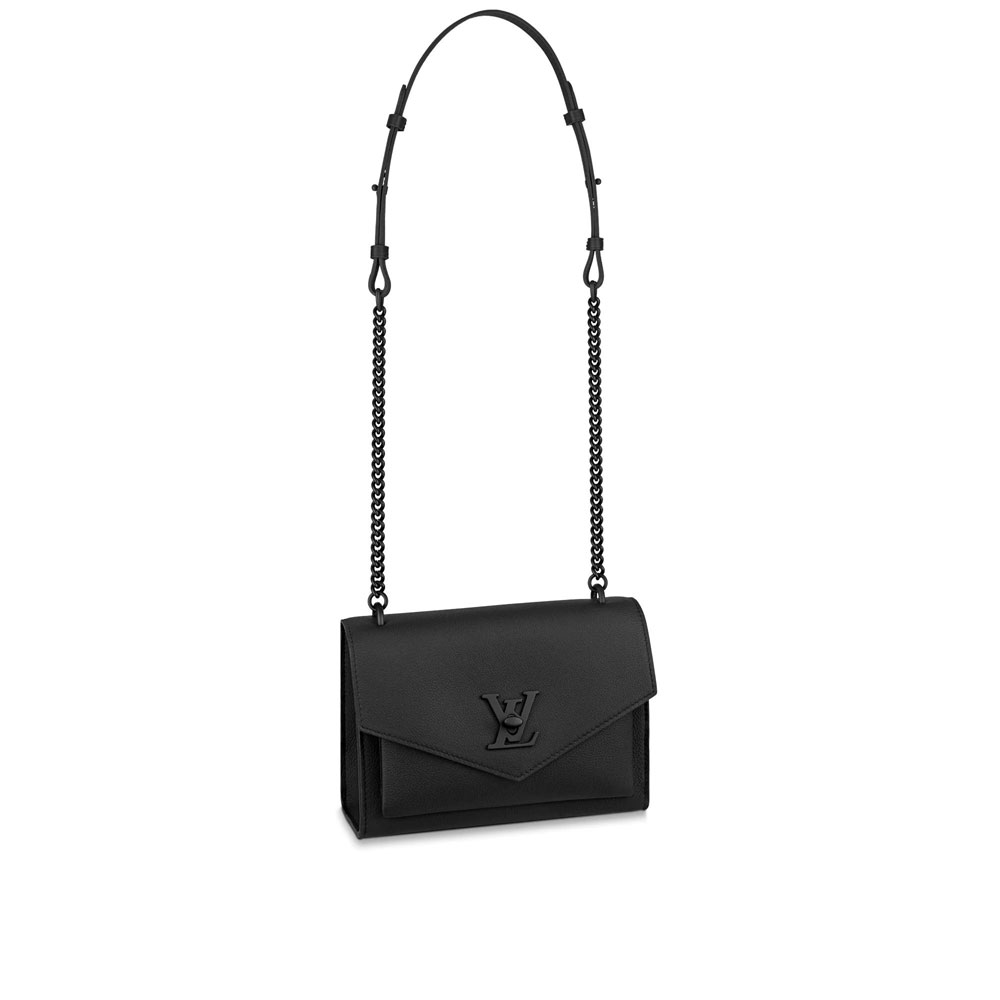 Louis Vuitton Mylockme BB Lockme Leather in Black M55848: Image 1