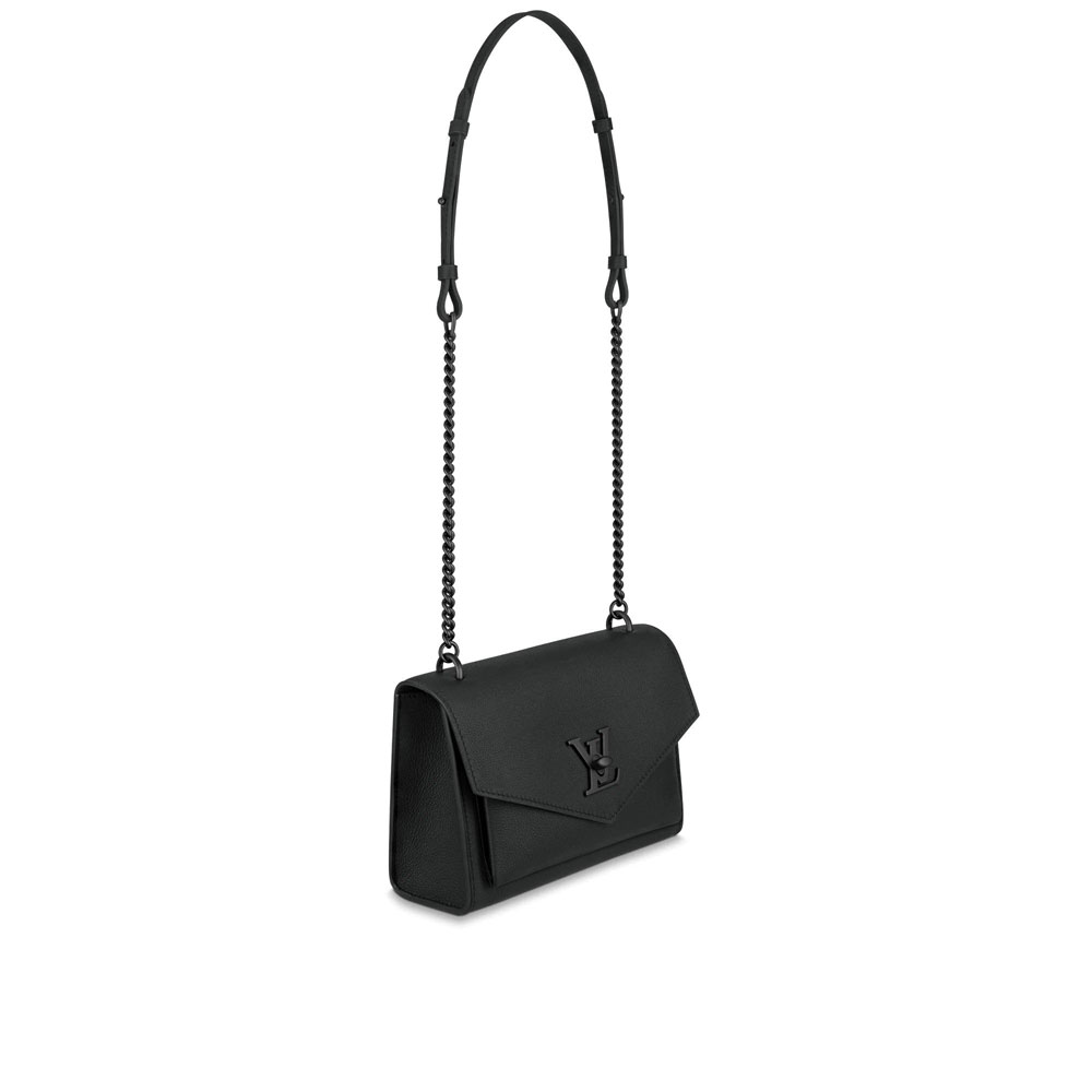 Louis Vuitton Mylockme BB Lockme Leather in Black M55848: Image 2