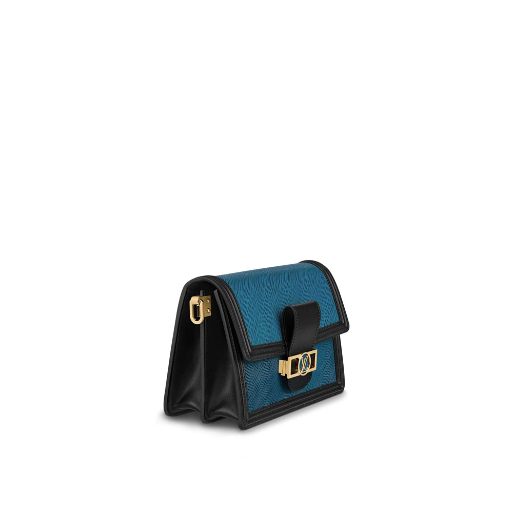 Louis Vuitton Dauphine MM Epi Leather in Blue M56269: Image 2