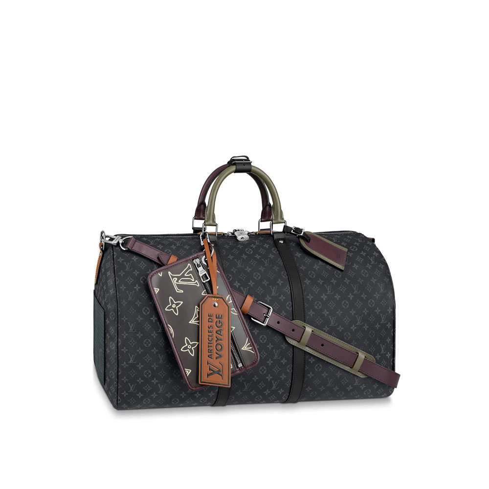 Louis Vuitton Keepall Bandouliere 50 Monogram M56856: Image 1