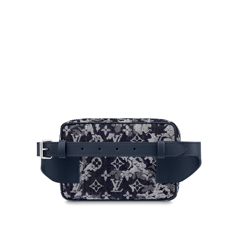 Louis Vuitton Outdoor Bumbag Monogram Other in Blue M57281: Image 4