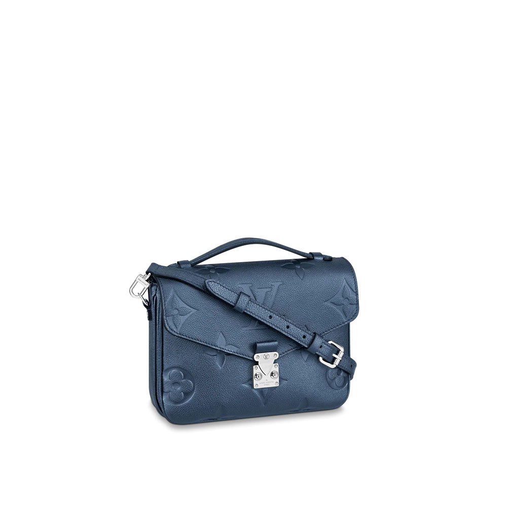 Louis Vuitton Pochette Metis Monogram Empreinte Leather in Blue M59211: Image 1
