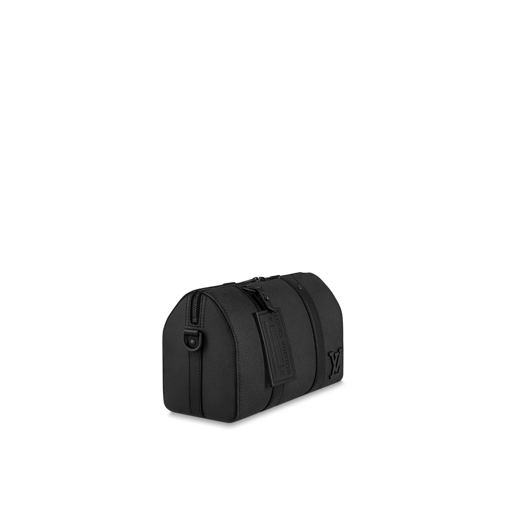 Louis Vuitton City Keepall LV Aerogram in Black M59255: Image 2