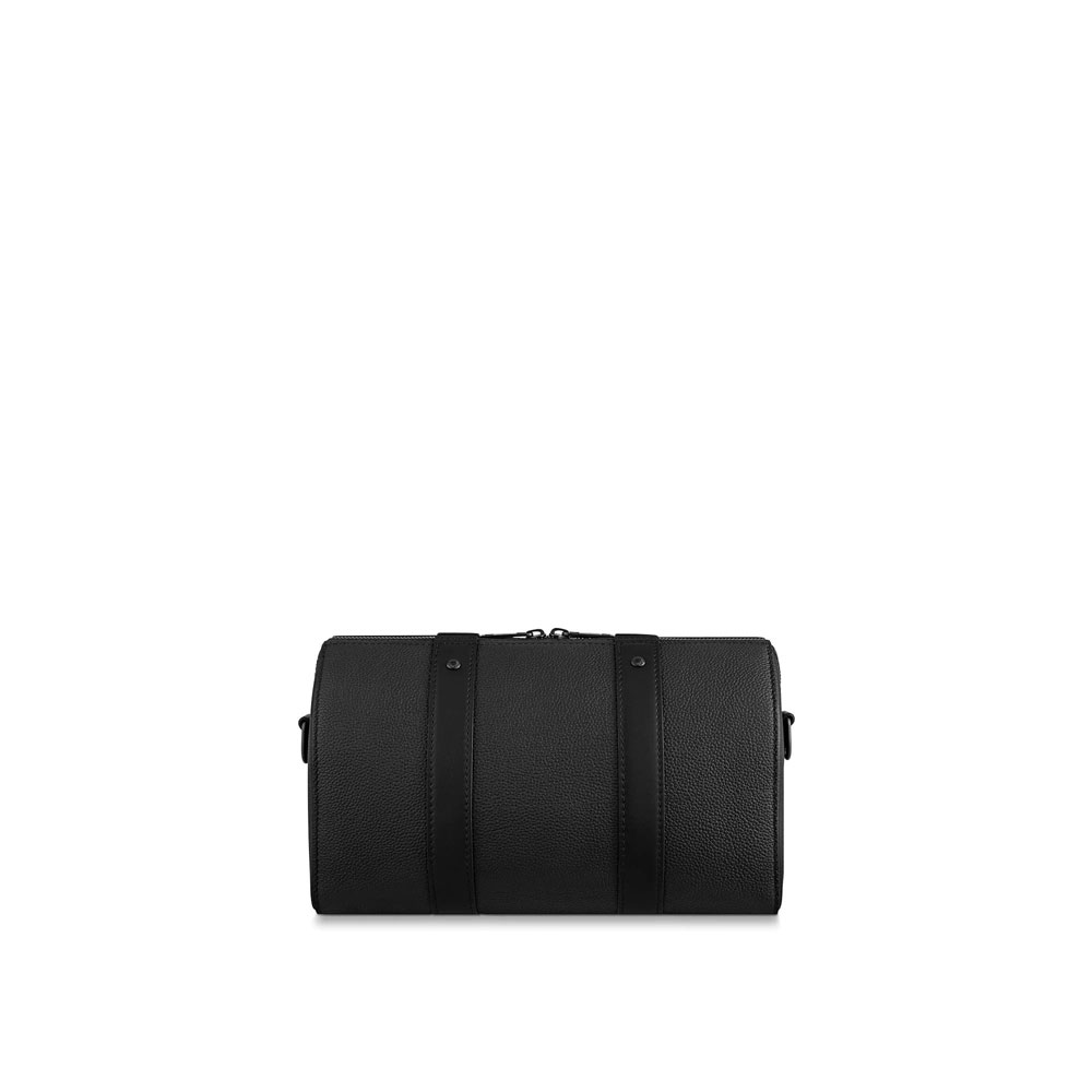 Louis Vuitton City Keepall LV Aerogram in Black M59255: Image 3