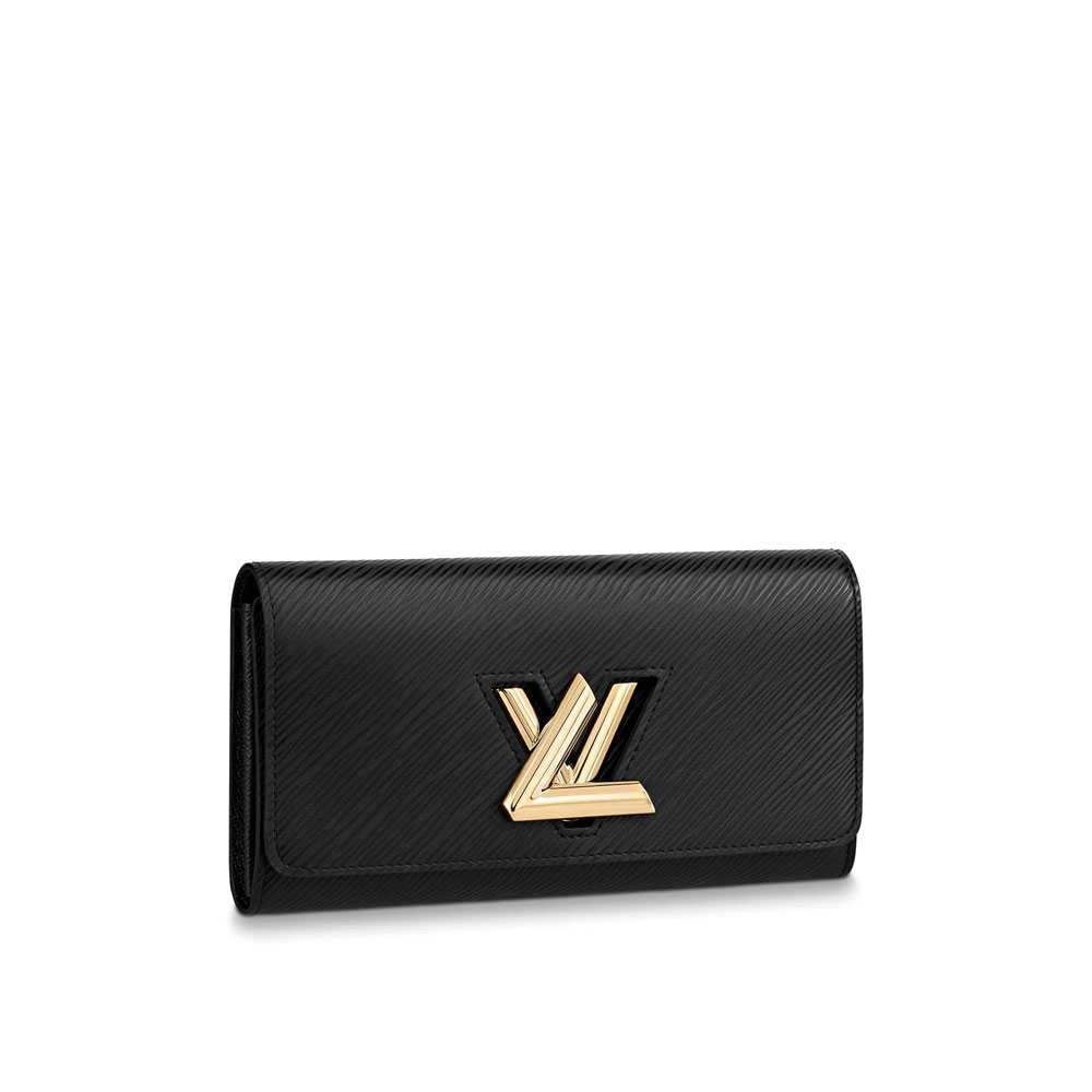 Louis Vuitton Twist Wallet Epi Leather in Black M80690: Image 1
