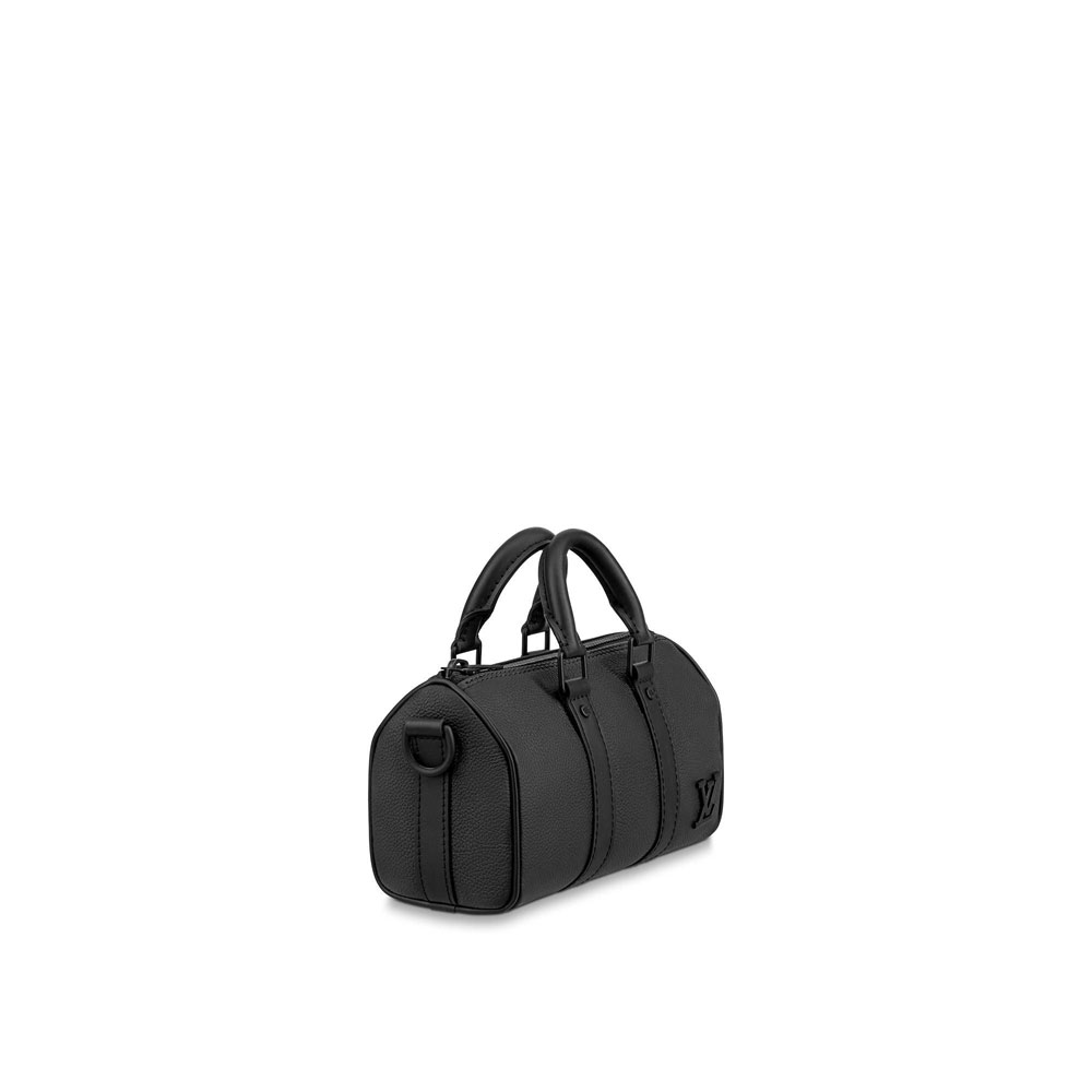 Louis Vuitton Keepall XS LV Aerogram in Black M80950: Image 2