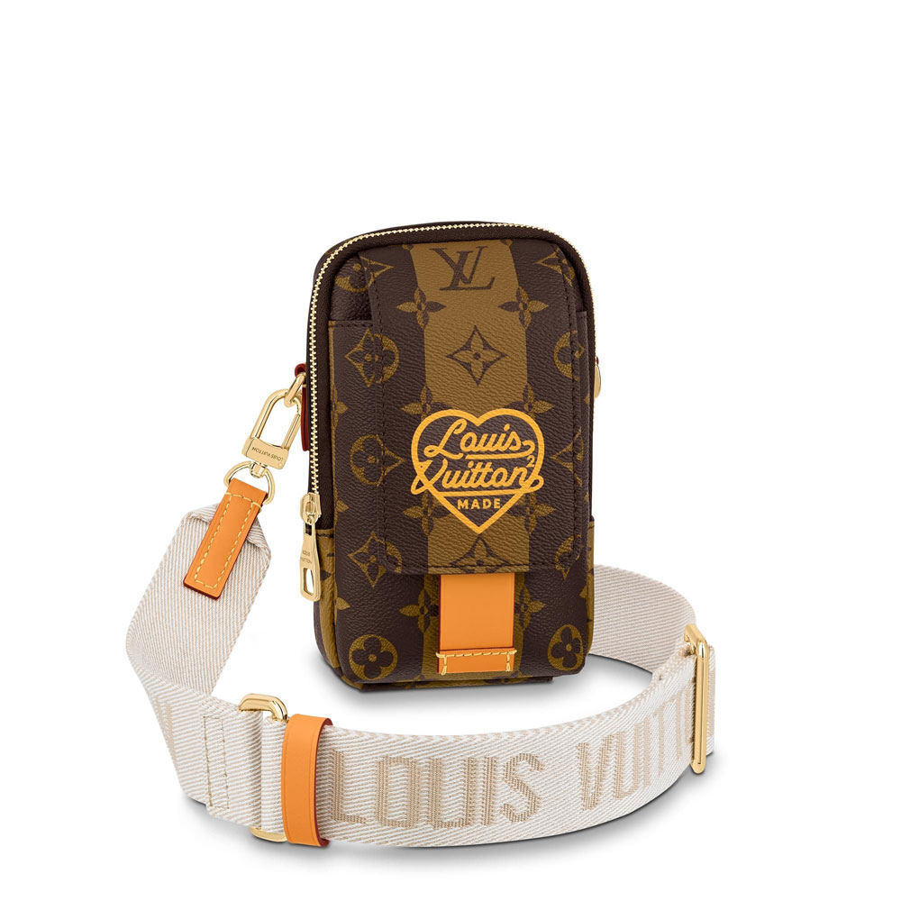 Louis Vuitton Flap Double Phone Pouch Monogram M81005: Image 1