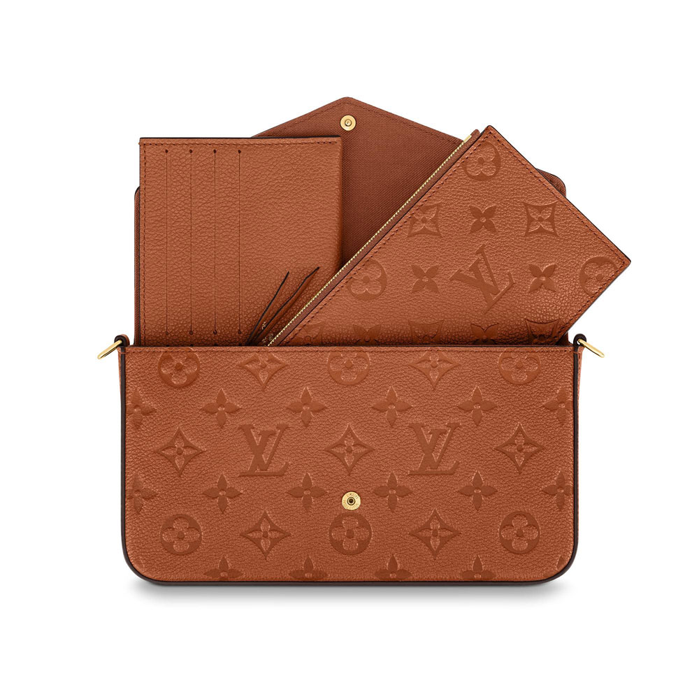 Louis Vuitton Luxury Monogram Leather Pochette Felicie Bag M81531: Image 4