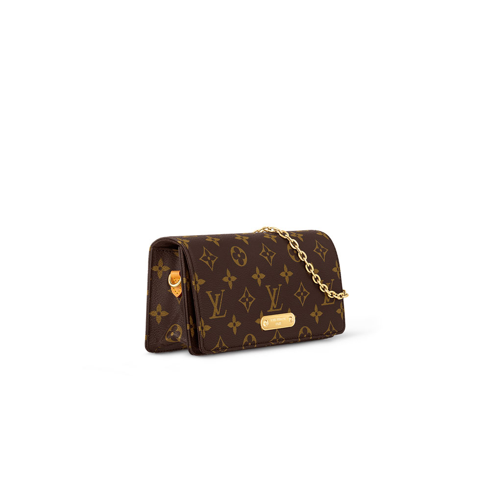 Louis Vuitton Wallet On Chain Lily Monogram M82509: Image 2