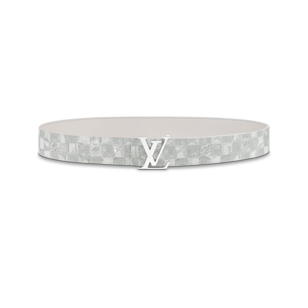 Louis Vuitton Initiales 40MM Reversible Belt Damier Grey MP300Q: Image 1