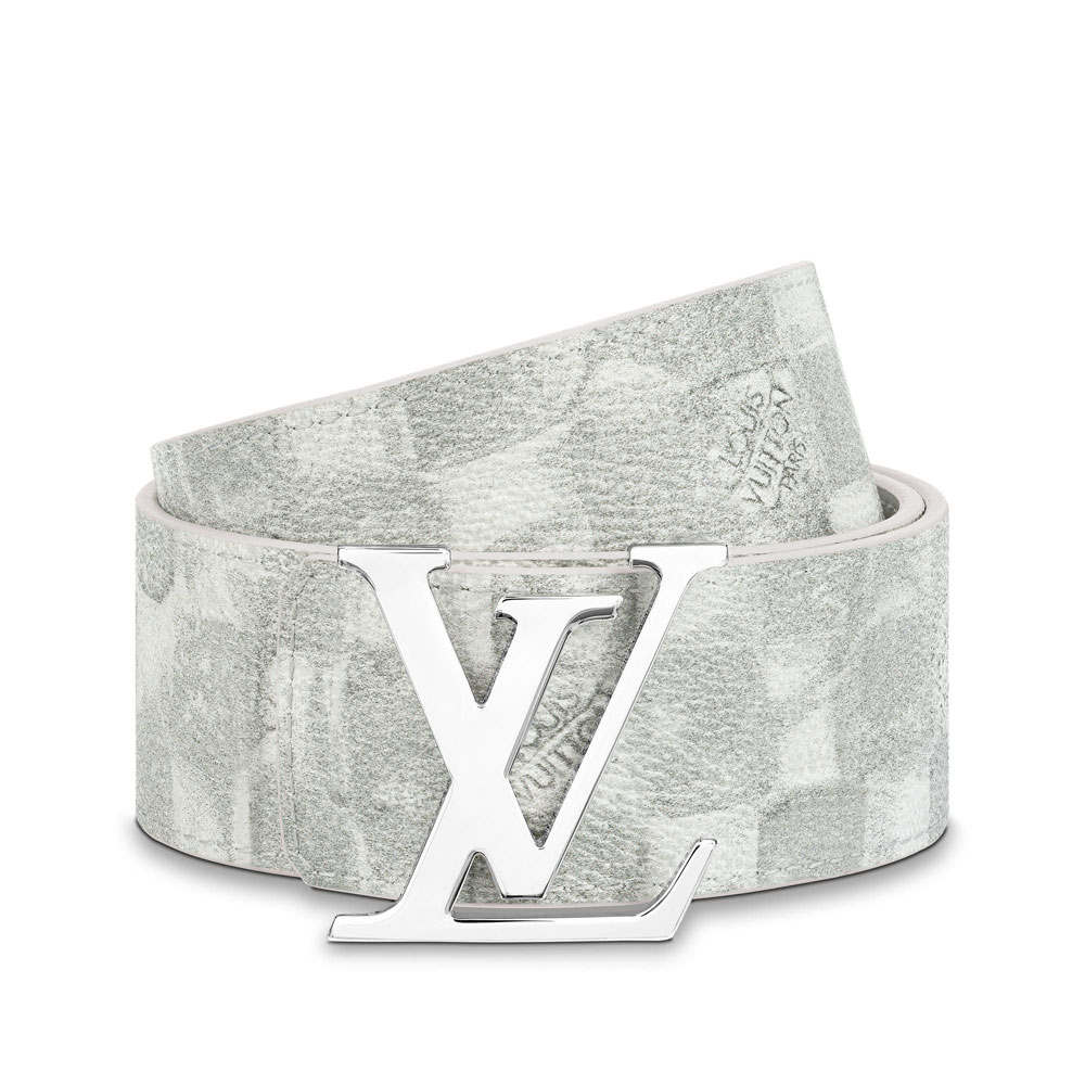 Louis Vuitton Initiales 40MM Reversible Belt Damier Grey MP300Q: Image 2