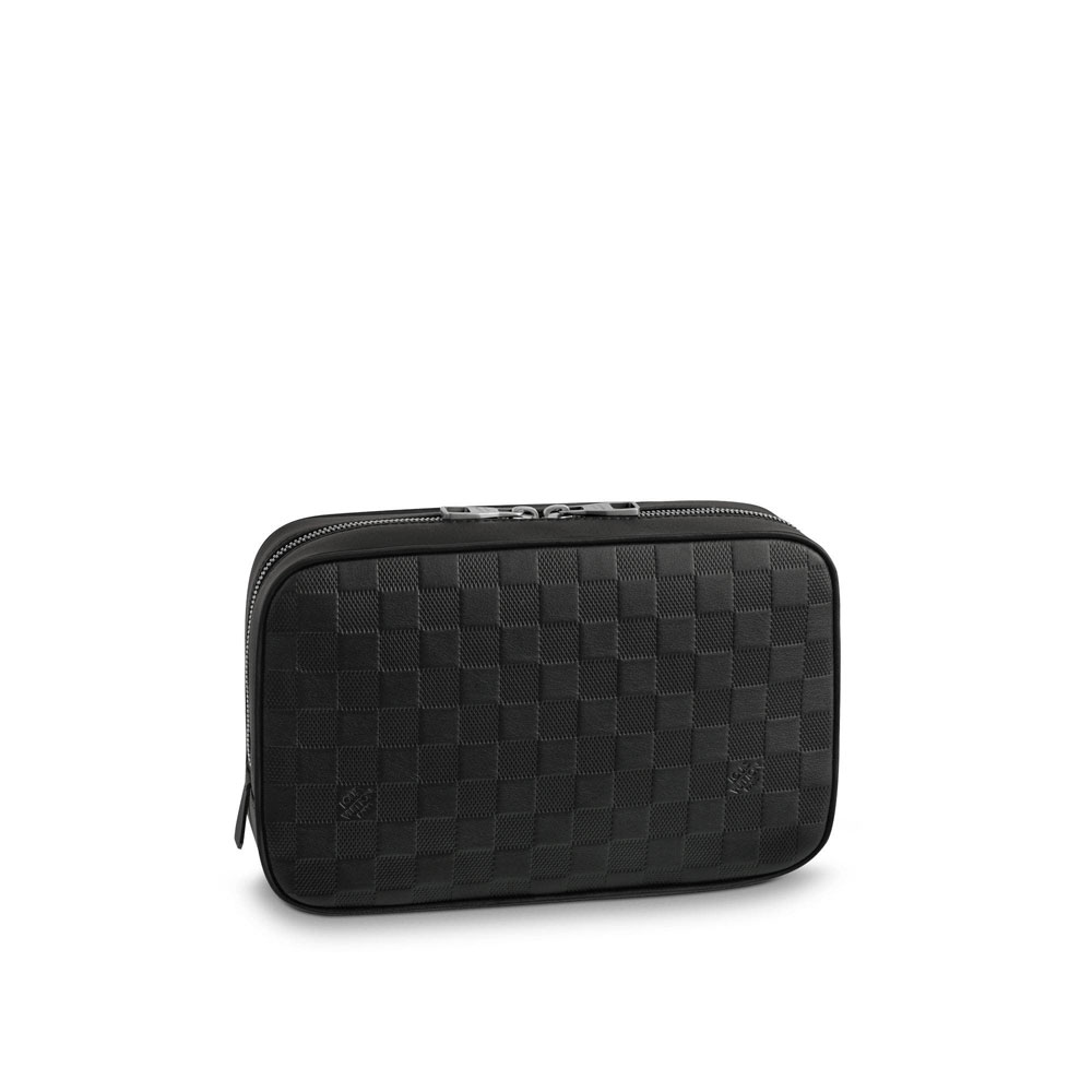 Louis Vuitton Toiletry Pouch Damier Infini Leather N23347: Image 1