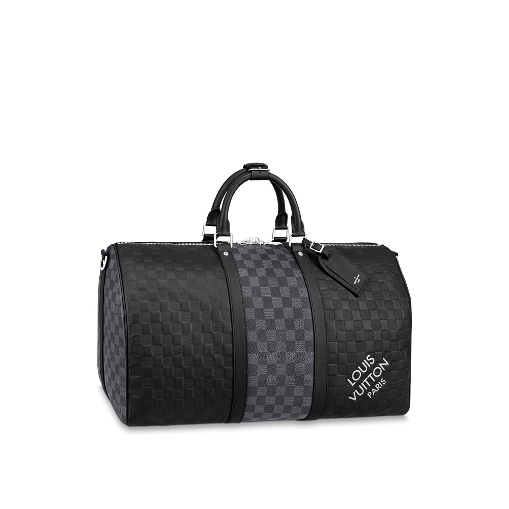 Louis Vuitton Keepall 50 Damier Infini Leather N40443: Image 1