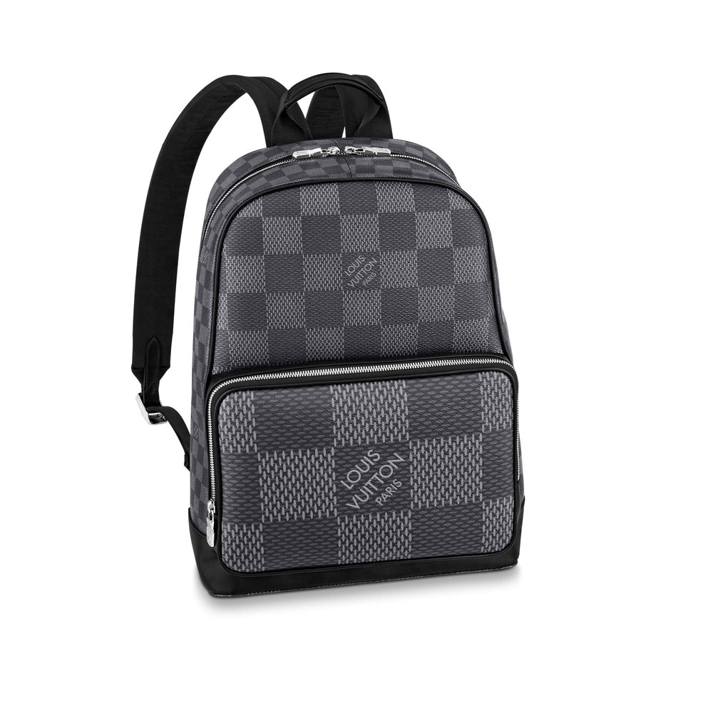 Louis Vuitton Campus Backpack Damier Graphite Canvas in Black N50009: Image 1