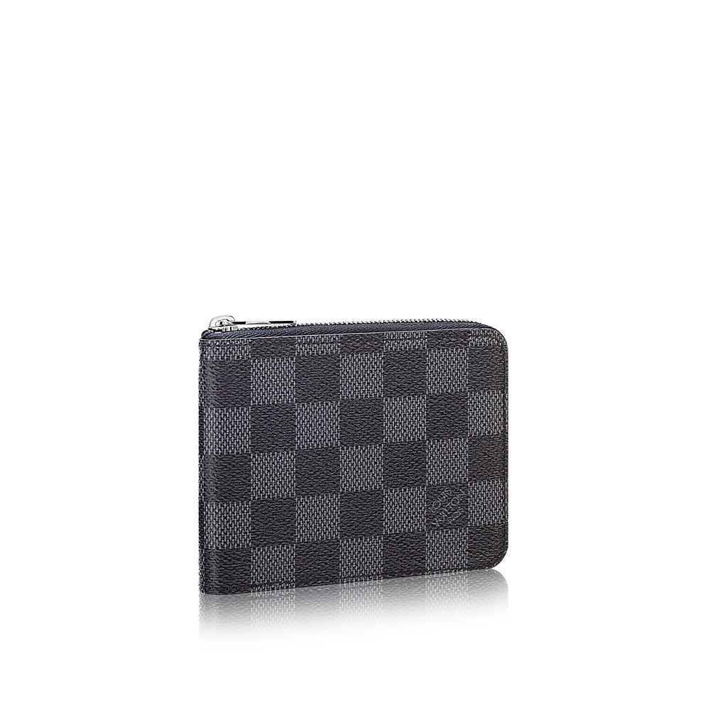 Louis Vuitton Zippy Compact Wallet for Men in Damier Canvas N61258: Image 1
