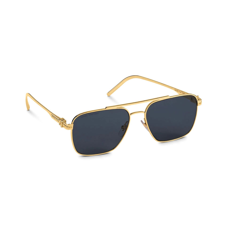 Louis Vuitton LV Ramble Sunglasses in Gold Z1267W: Image 1