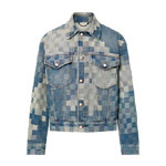 Louis Vuitton Runway Pharell Damier Classic Denim Jacket