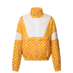 Louis Vuitton Monogram Printed Technical Track Top 1AFWJQ