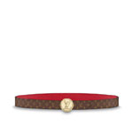 Louis Vuitton Circle 25mm Reversible Belt Monogram M0055U