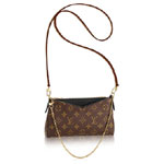 Louis Vuitton pallas clutch monogram canvas bag M41639