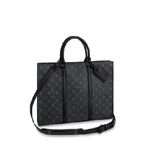 Louis Vuitton Sac Plat Horizontal Zippe Monogram Eclipse Canvas M45265