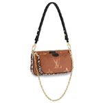 Louis Vuitton Multi Pochette Monogram Empreinte Leather in Black M45839