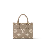 Louis Vuitton OnTheGo BB Bicolor Monogram Empreinte Leather M47054