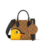 Louis Vuitton OnTheGo PM Tote Bag Monogram Reverse Canvas M47199