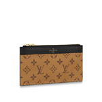 Louis Vuitton Slim Purse Monogram Reverse in Brown M80390